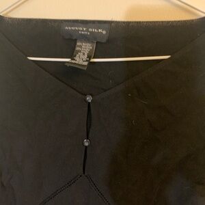 Black long sleep top